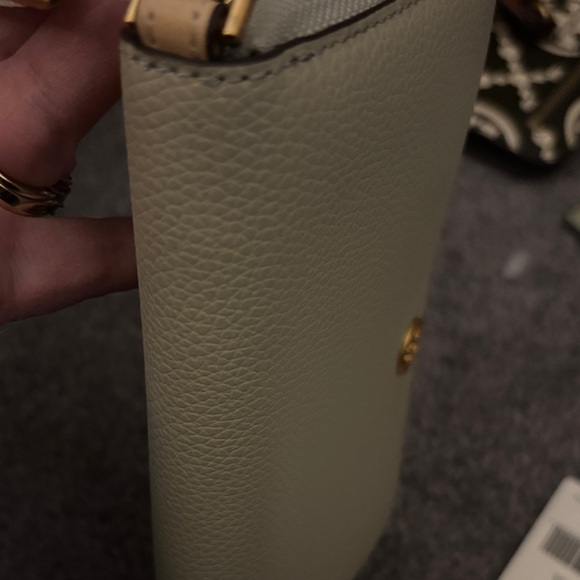 Tory Burch Light Green Wristlet